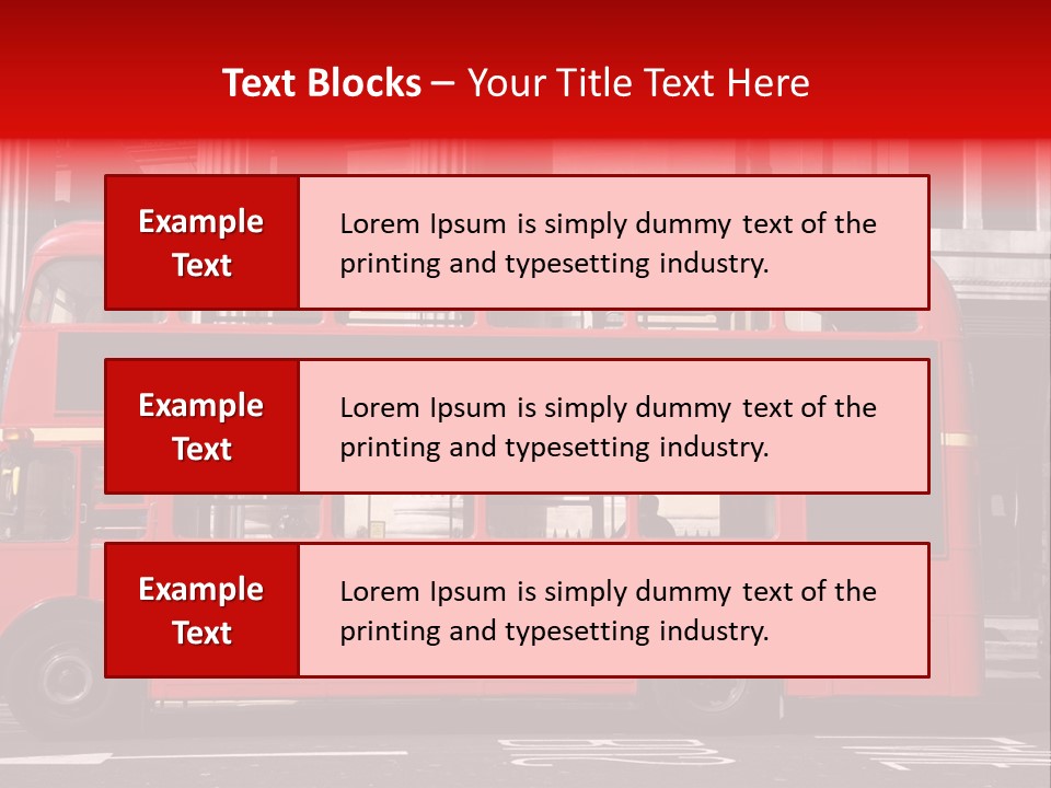Travel Red West PowerPoint Template