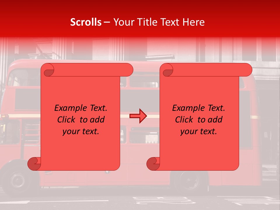 Travel Red West PowerPoint Template