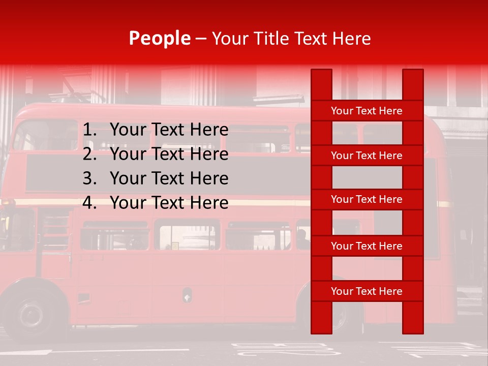 Travel Red West PowerPoint Template