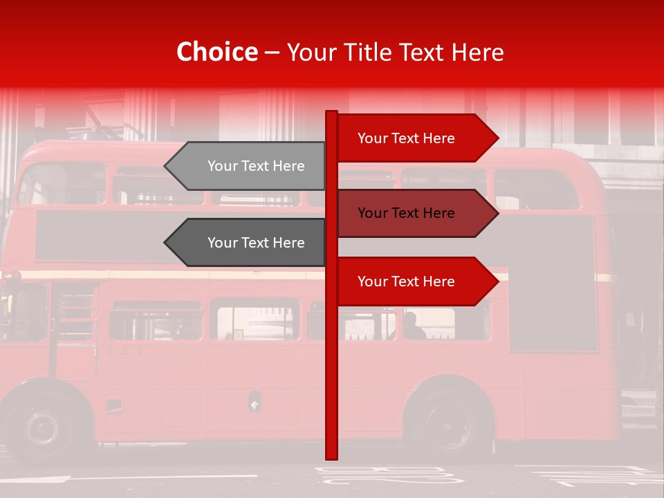 Travel Red West PowerPoint Template