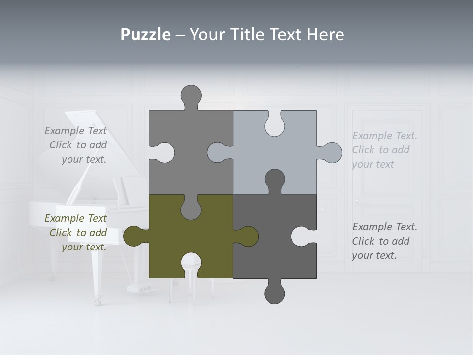 Comfort Parquet Musician PowerPoint Template