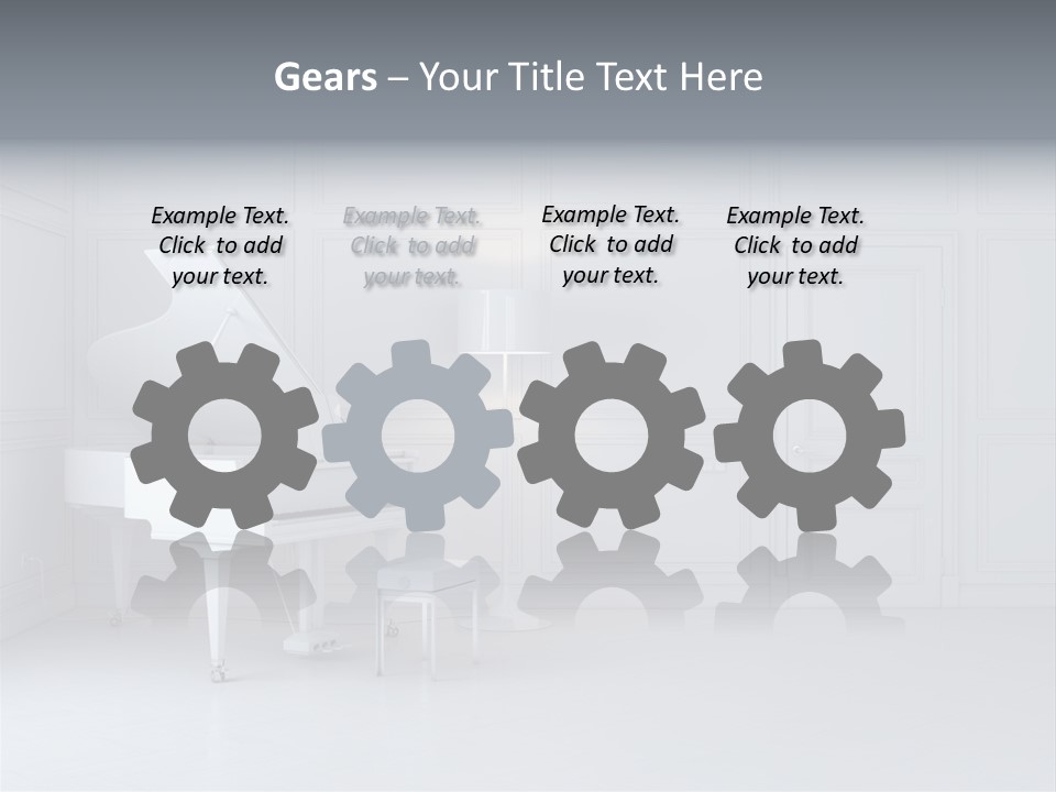 Comfort Parquet Musician PowerPoint Template