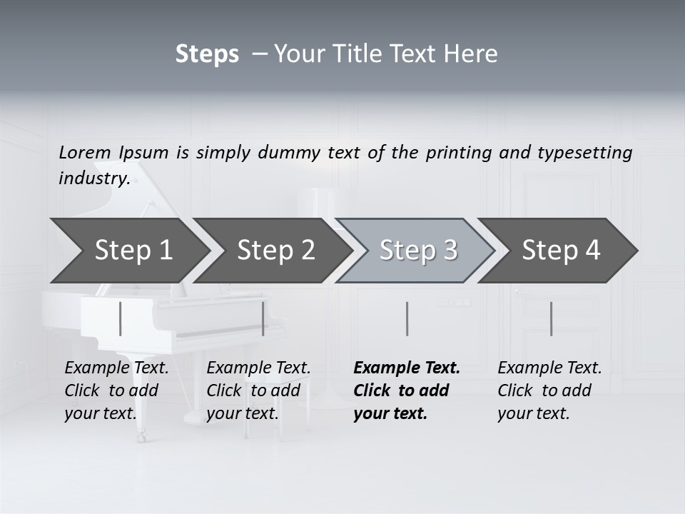 Comfort Parquet Musician PowerPoint Template