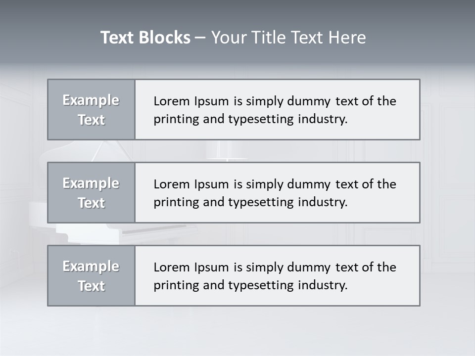 Comfort Parquet Musician PowerPoint Template