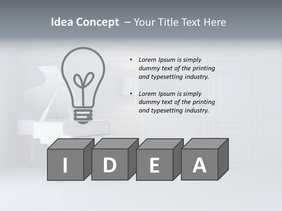 Comfort Parquet Musician PowerPoint Template