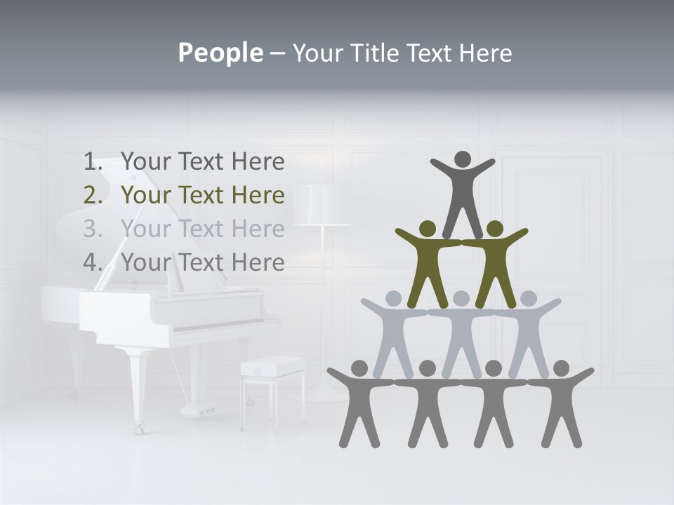 Comfort Parquet Musician PowerPoint Template