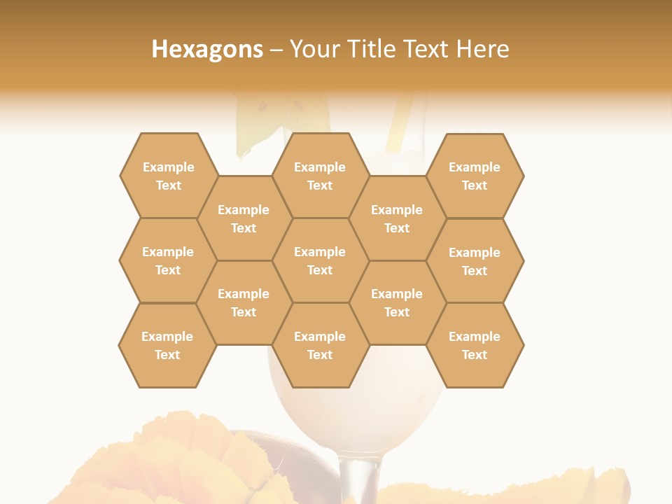 Cocktail Milkshake Smoothie PowerPoint Template