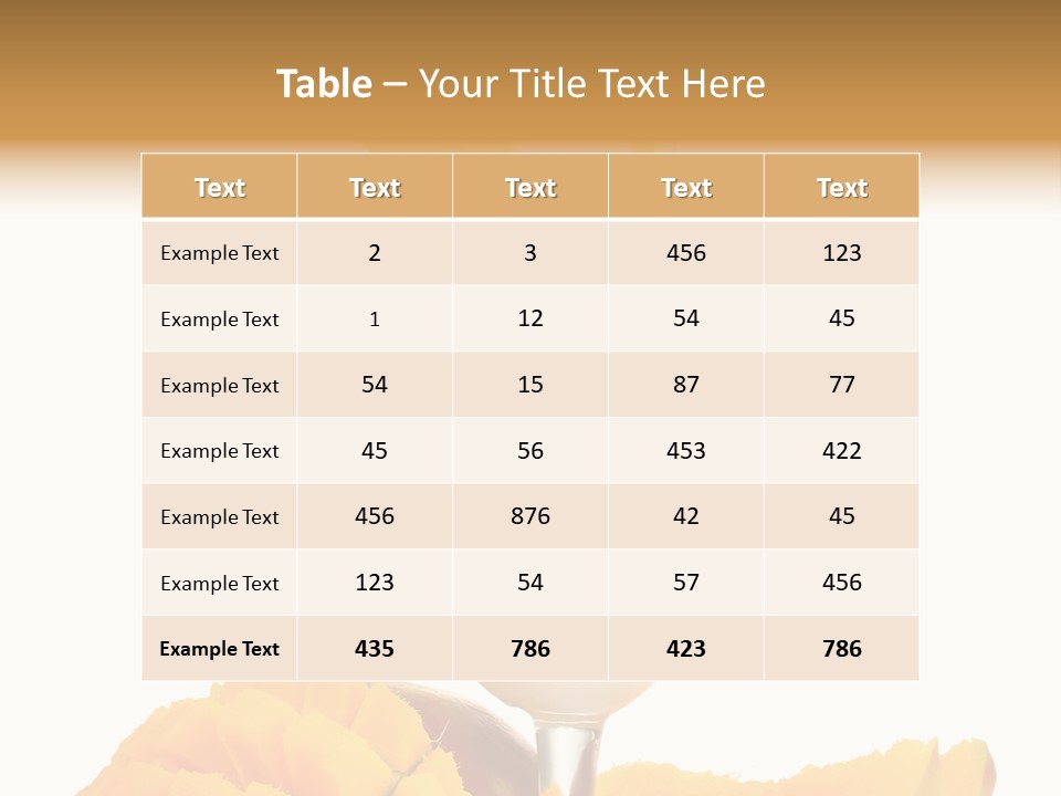 Cocktail Milkshake Smoothie PowerPoint Template