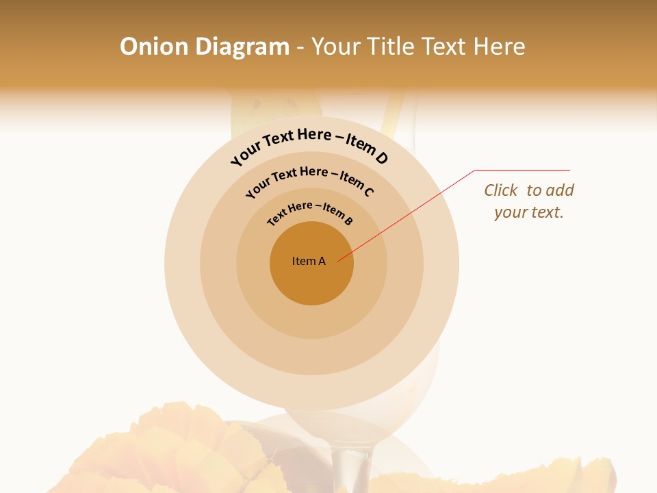 Cocktail Milkshake Smoothie PowerPoint Template