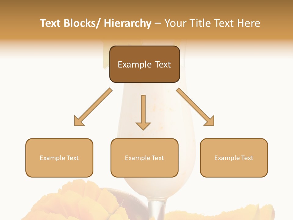Cocktail Milkshake Smoothie PowerPoint Template