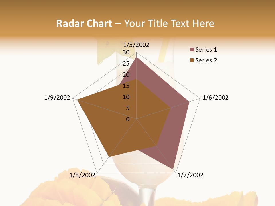 Cocktail Milkshake Smoothie PowerPoint Template