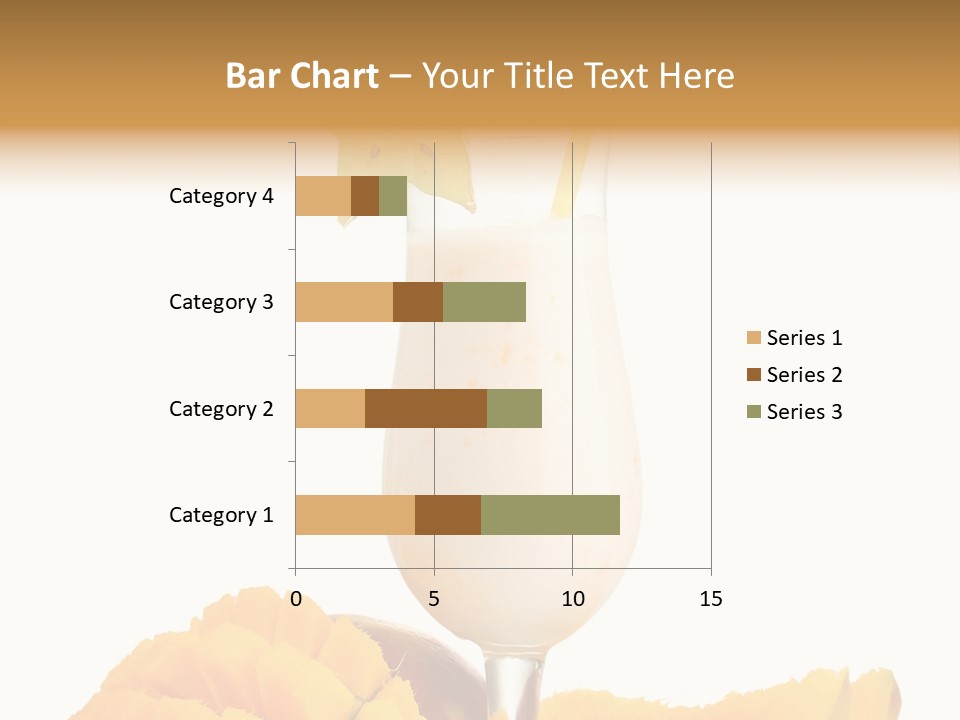 Cocktail Milkshake Smoothie PowerPoint Template