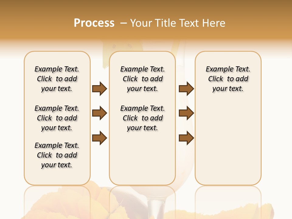 Cocktail Milkshake Smoothie PowerPoint Template
