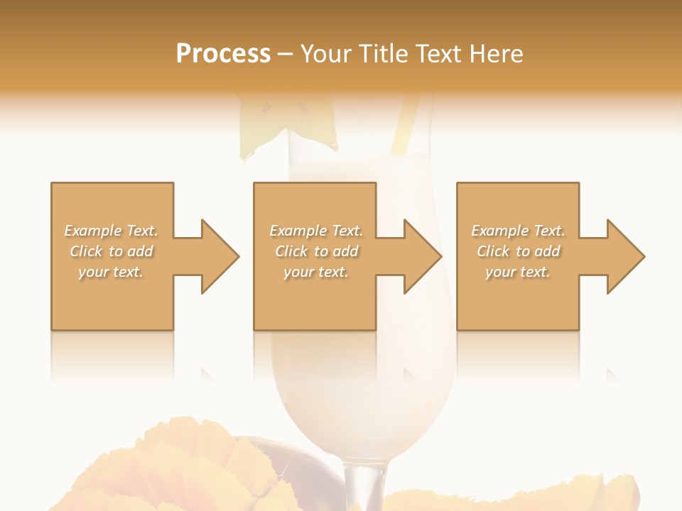 Cocktail Milkshake Smoothie PowerPoint Template