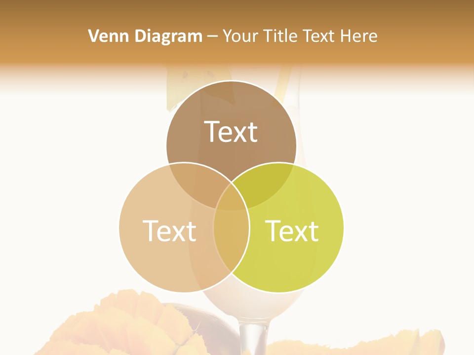 Cocktail Milkshake Smoothie PowerPoint Template