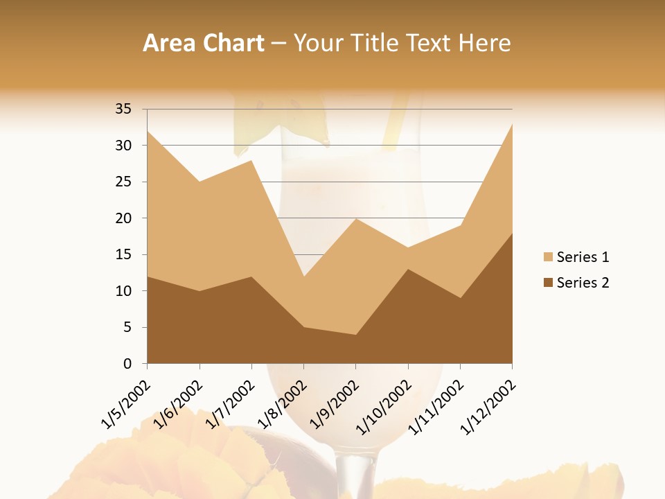 Cocktail Milkshake Smoothie PowerPoint Template