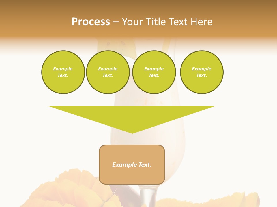 Cocktail Milkshake Smoothie PowerPoint Template