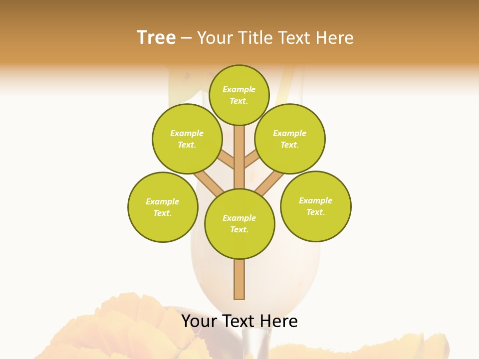 Cocktail Milkshake Smoothie PowerPoint Template