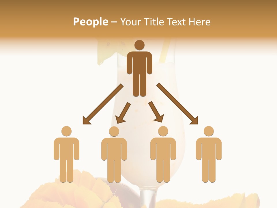 Cocktail Milkshake Smoothie PowerPoint Template