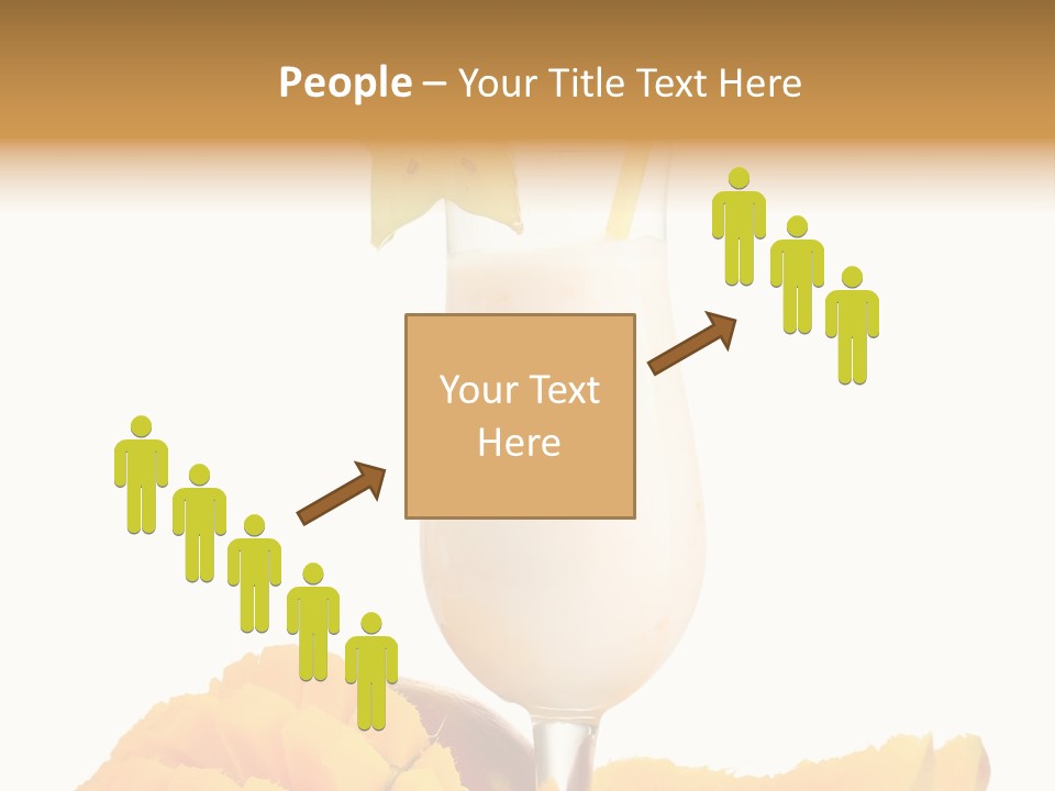 Cocktail Milkshake Smoothie PowerPoint Template