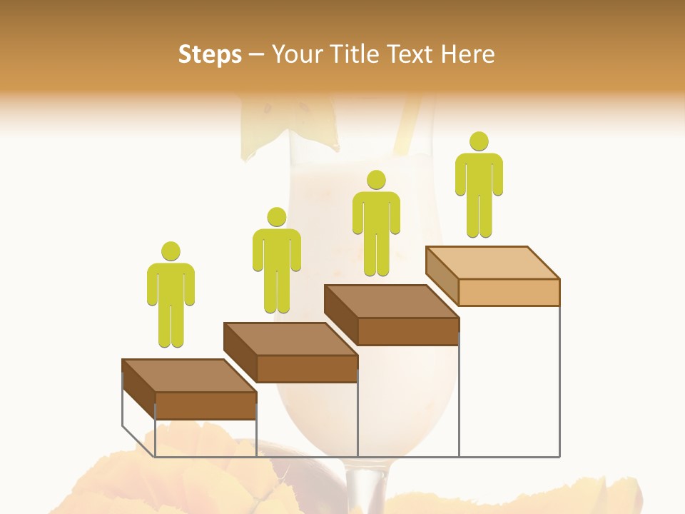 Cocktail Milkshake Smoothie PowerPoint Template