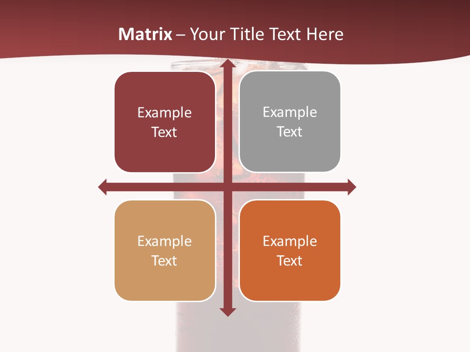 Soft Liquid Beverage PowerPoint Template