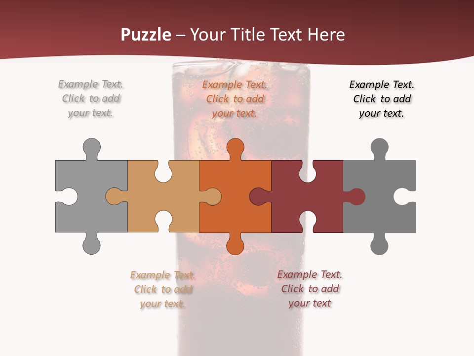 Soft Liquid Beverage PowerPoint Template