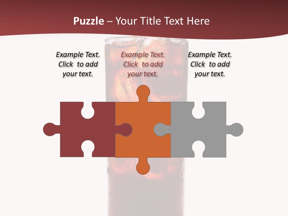 Soft Liquid Beverage PowerPoint Template