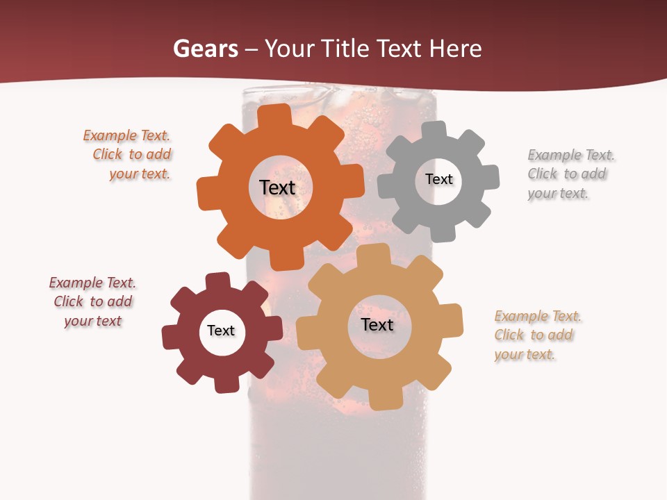 Soft Liquid Beverage PowerPoint Template