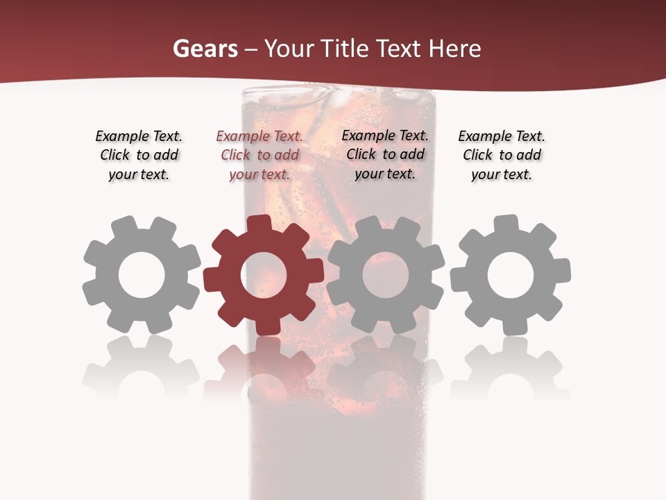 Soft Liquid Beverage PowerPoint Template