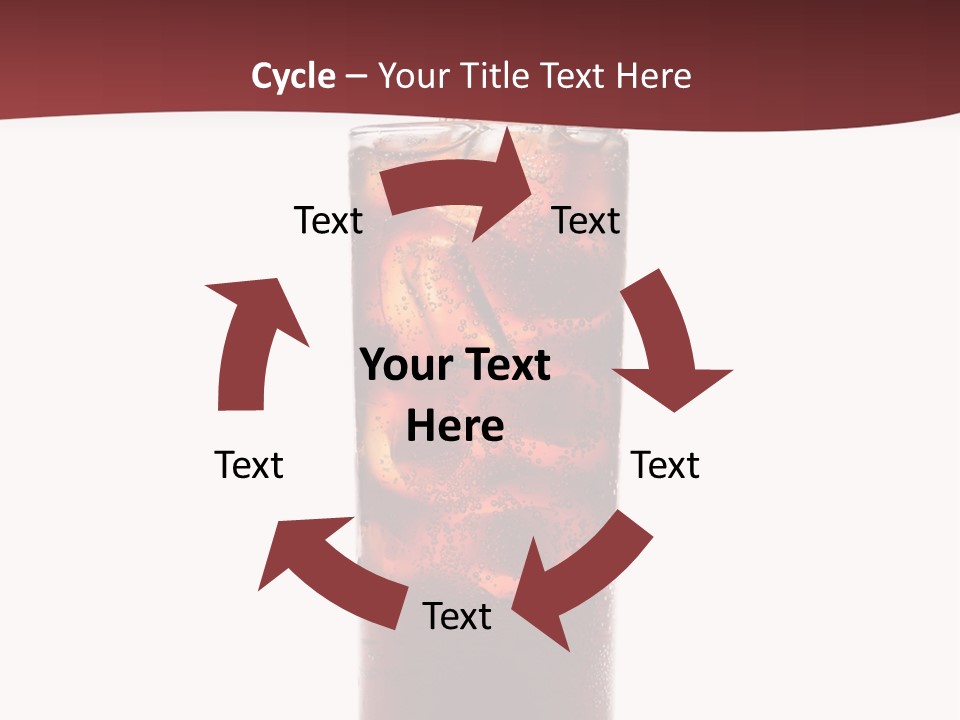 Soft Liquid Beverage PowerPoint Template