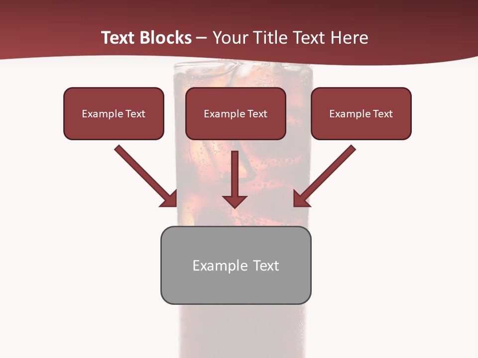 Soft Liquid Beverage PowerPoint Template