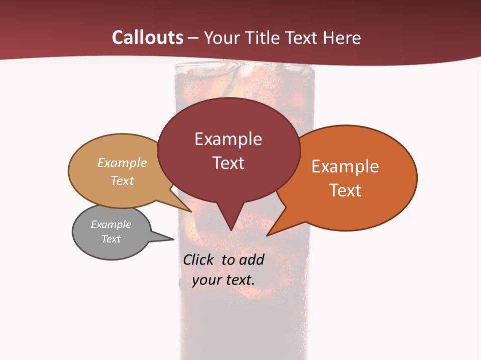 Soft Liquid Beverage PowerPoint Template