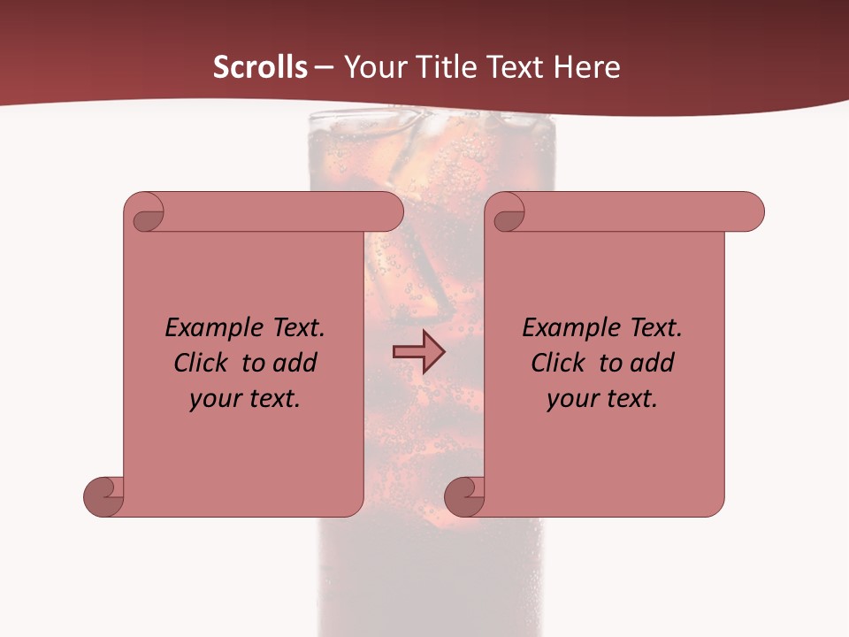 Soft Liquid Beverage PowerPoint Template