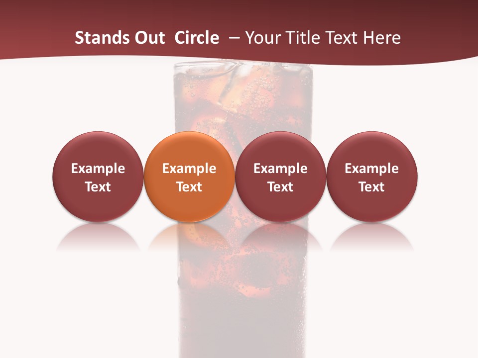 Soft Liquid Beverage PowerPoint Template