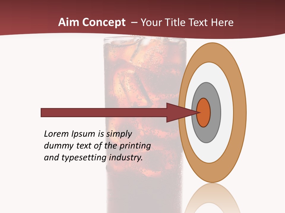 Soft Liquid Beverage PowerPoint Template