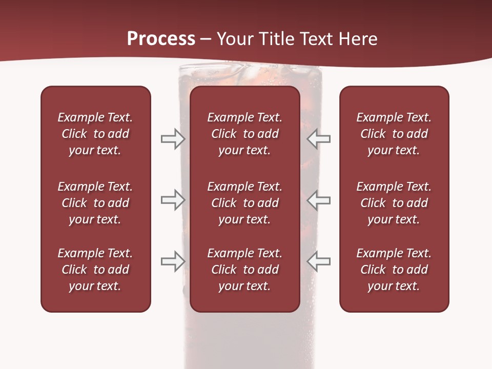 Soft Liquid Beverage PowerPoint Template
