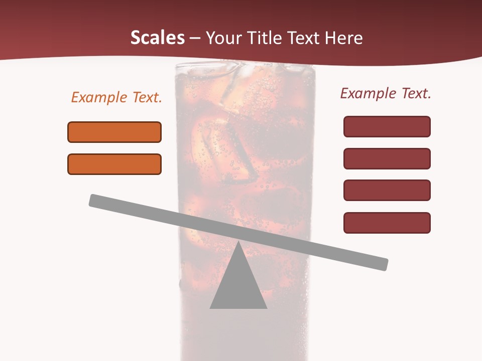 Soft Liquid Beverage PowerPoint Template