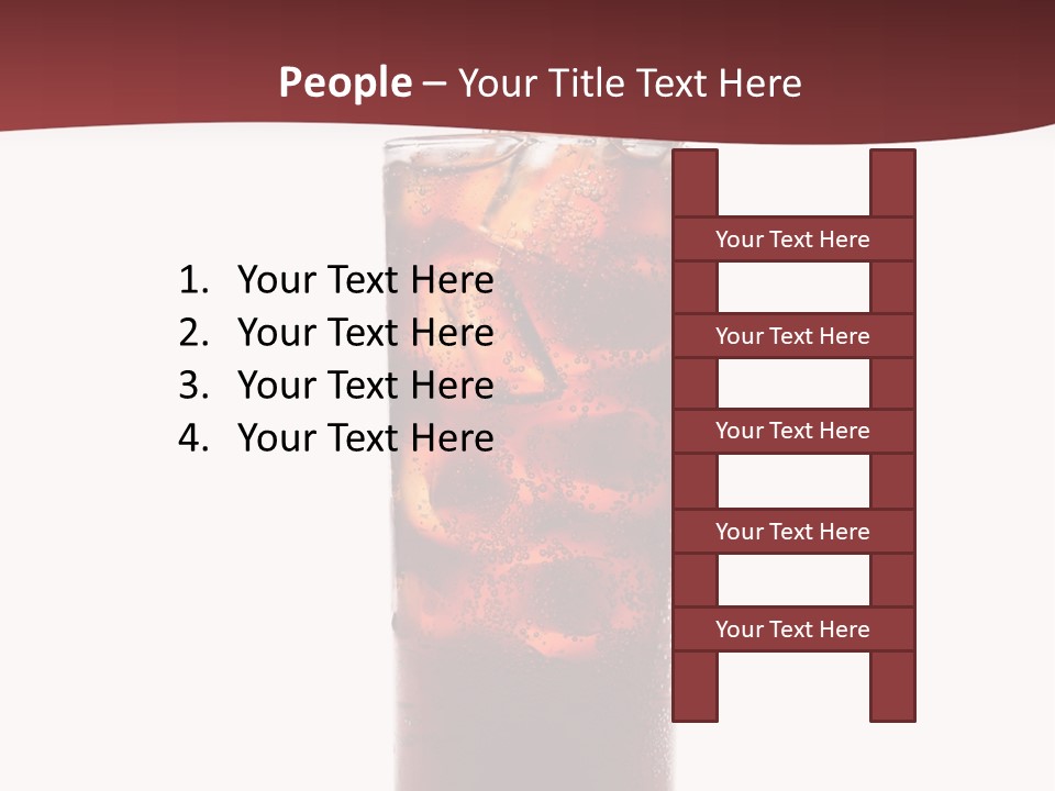 Soft Liquid Beverage PowerPoint Template