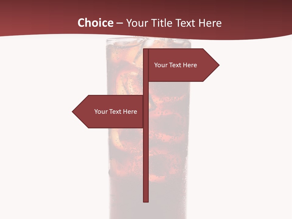 Soft Liquid Beverage PowerPoint Template