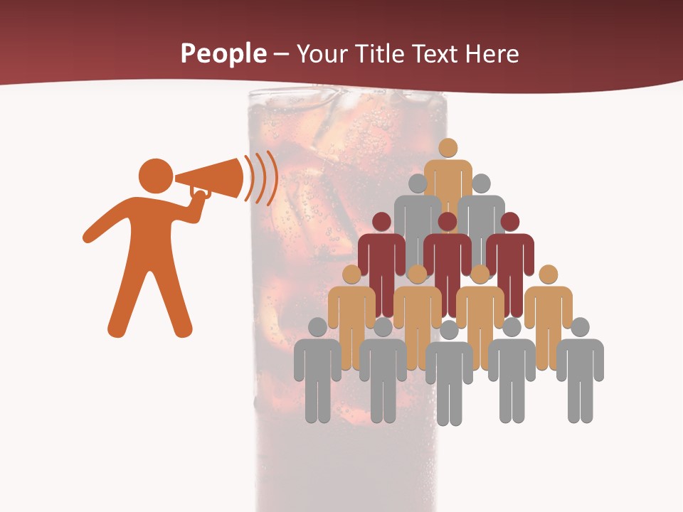 Soft Liquid Beverage PowerPoint Template