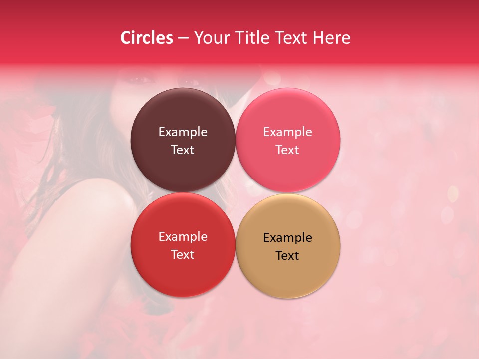 Women Makeup Young PowerPoint Template