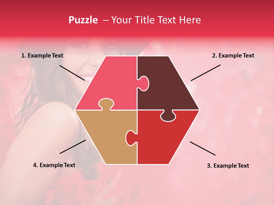 Women Makeup Young PowerPoint Template