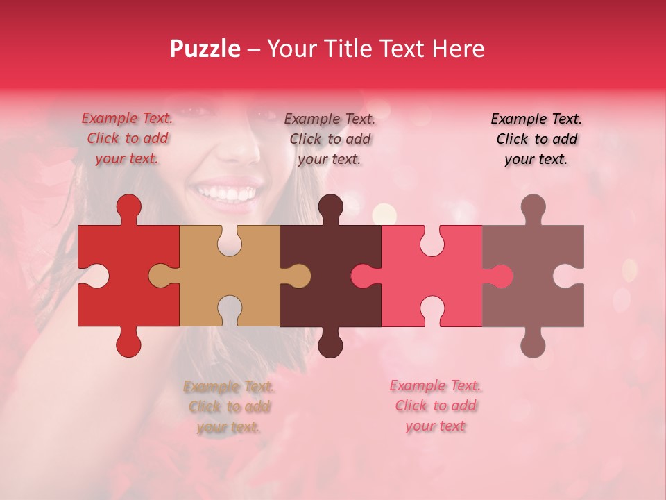 Women Makeup Young PowerPoint Template