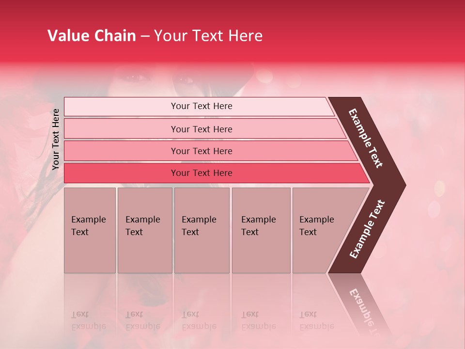 Women Makeup Young PowerPoint Template