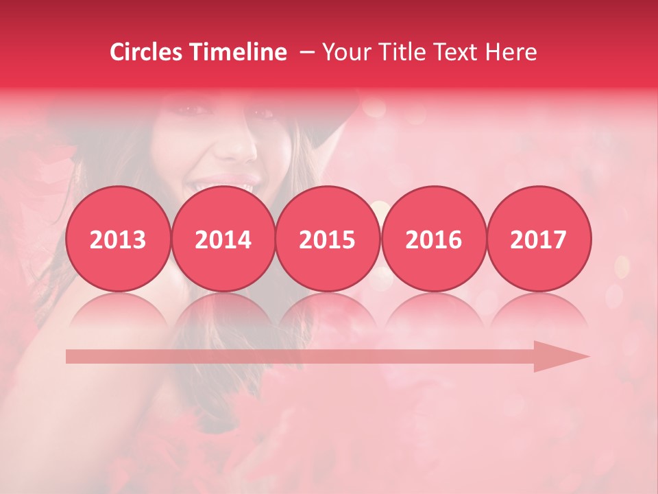 Women Makeup Young PowerPoint Template