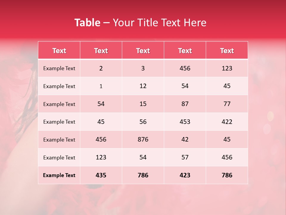 Women Makeup Young PowerPoint Template