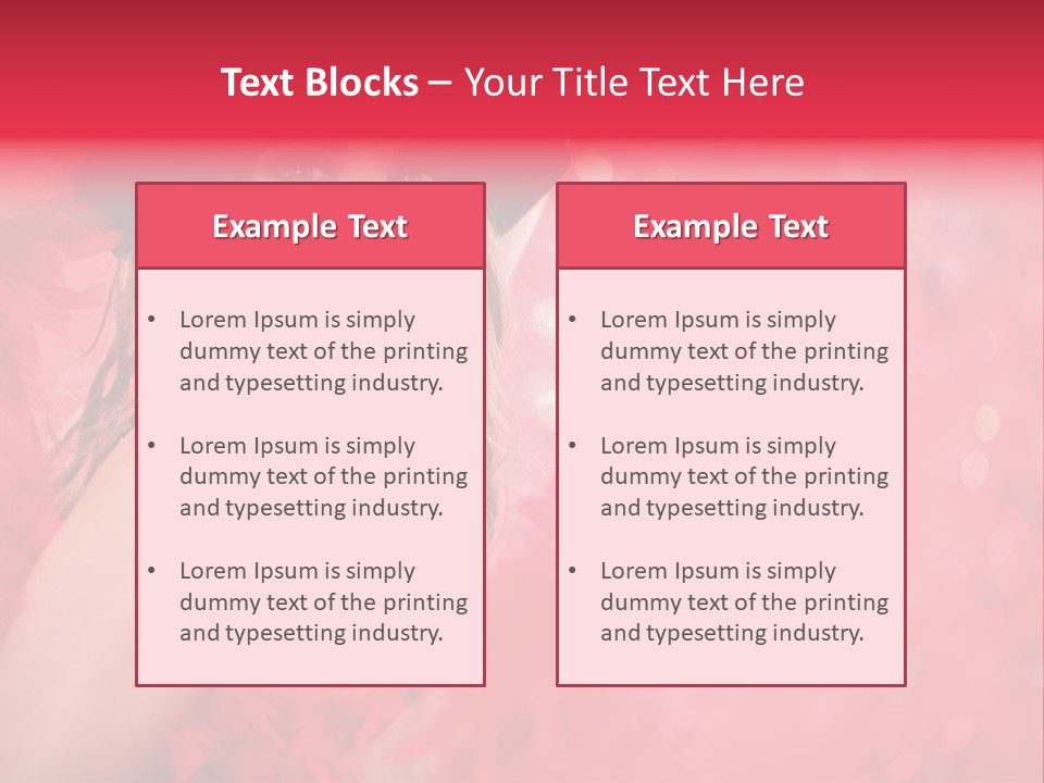 Women Makeup Young PowerPoint Template