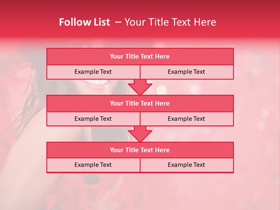 Women Makeup Young PowerPoint Template