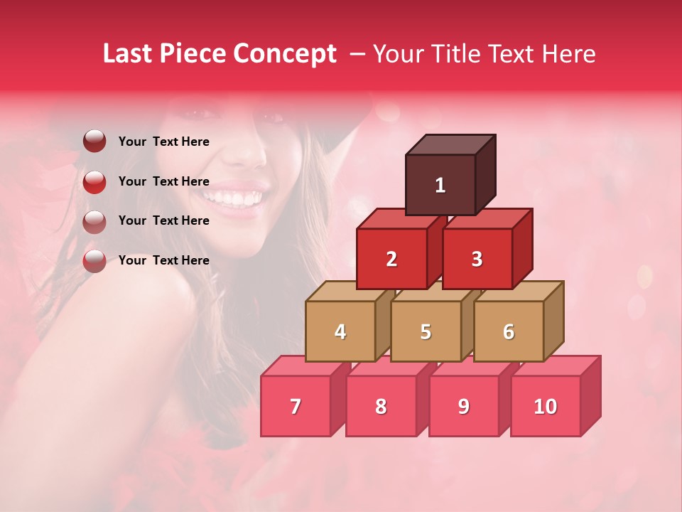 Women Makeup Young PowerPoint Template